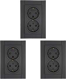 Kopp 929515083 Athenis Schutzkontakt Steckdose,