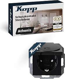 Kopp ATHENIS Schutzkontakt-Steckdose mit