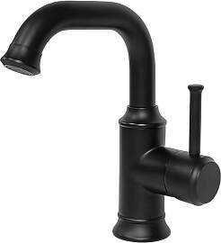 KOPYFANTAP Schwarz Wasserhahn Bad, 360°