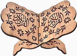 Koran-Halter, 29,2 cm Buchständer aus Holz,
