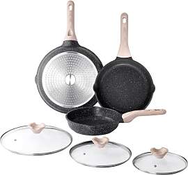 Kordisen 3-teiliges Bratpfannen-Set mit Deckel