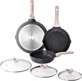 Kordisen 3-teiliges Bratpfannen-Set mit Deckel