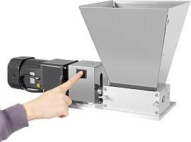 Kornquetsche Elektrisch, 60W 220V Haferquetsche,