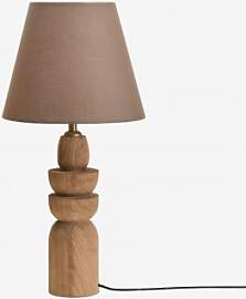 Koski Tischlampe Aus Mangoholz Mango-holz &