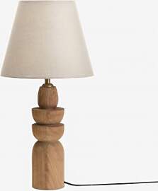 Koski Tischlampe Aus Mangoholz Mango-holz &