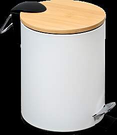 Kosmetikeimer KESPER "Mülleimer Bambus, FSC