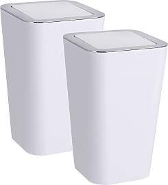 Kosmetikeimer WENKO "Candy", weiß,