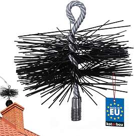 KOTARBAU® Schornsteinbesen Aus Kunststoff 125 mm