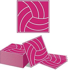Kotkiddy 40Stück Volleyball Papier Servietten