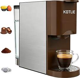KOTLIE Espresso Kaffeemaschine, 4 in1