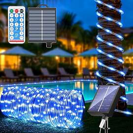 Kousee Solar Lichterkette 22m mit 200 LEDs –