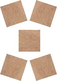kowaku 5 Stück Jute Grow Mat, Pflanzmatte für