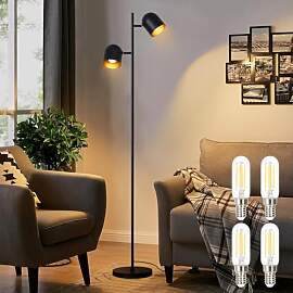 Kowanie Stehlampe Vintage Wohnzimmer Stehleuchte: