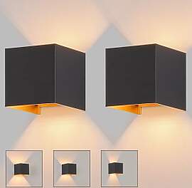 Kowanie Wandleuchte Aussen LED Wandlampe innen: