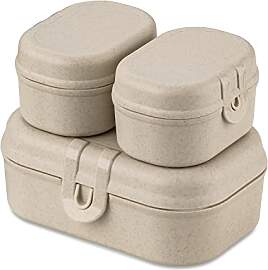 Koziol PASCAL READY MINI Lunchbox-Set | 3-teiliges 