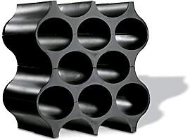 Koziol Set-UP Flaschenregal 4-teilig | für 10