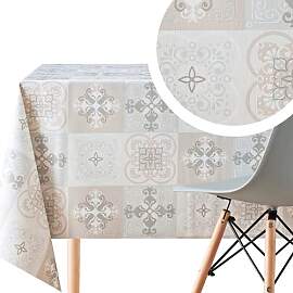 KP HOME Abwischbare Tischdecke mit Lissabon