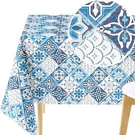 KP HOME PVC-Tischdecke, Abwischbar und