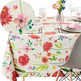 KP HOME Tischdecke Abwaschbar 200x140cm,