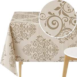 KP Home Tischdecke Abwaschbar 300x140cm,