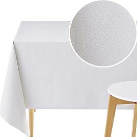 KP HOME Wasserdichte PVC-Tischdecke, quadratisch,