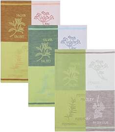Kracht 3-er Pack Jacquard Geschirrtuch,