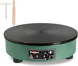 KRAMPOUZ Crepes Maker elektrisch - Crepeseisen aus 