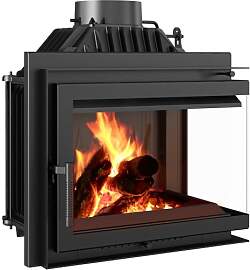 KRATKI Kamineinsatz Gusseisen Simple rechts 8 kW