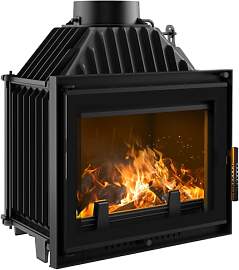 KRATKI Kamineinsatz Holzofen Gusseisen Maja 8kW