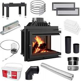 KRATKI Simple Kamineinsatz 8 kW Ø 200 mm –