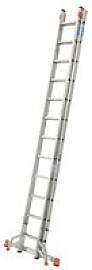 KRAUSE Schiebeleiter MONTO Fabilo silber 24