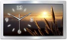 Kreative Feder 3D Designer-Wanduhr Relax Chill Out 