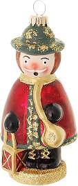 Krebs Glas Lauscha - Christbaumornament