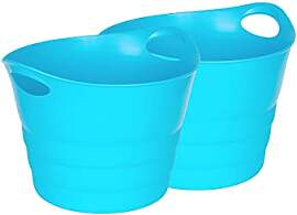 Kreher Set: 2 x Mehrzweckkorb 42 Liter, flexibel