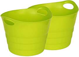 Kreher Set: 2 x Mehrzweckkorb 42 Liter, flexibel