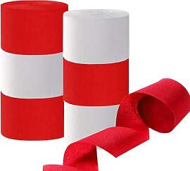 Krepppapier 6 Rollen 150 m, Kreppband Satz von