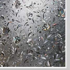 KROMAPOLIS Schwarze Fensterfolien Sichtschutzfolie 