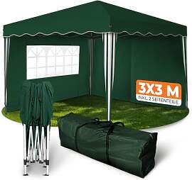 Kronenburg Faltpavillon wasserdicht Dachmaß 3 x 3 