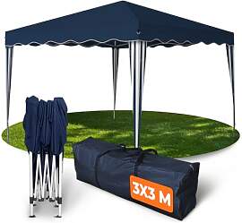 Kronenburg Faltpavillon wasserdicht Dachmaß 3 x 3 