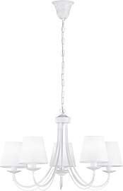 Kronleuchter Cortez in Weiß max. 28 Watt