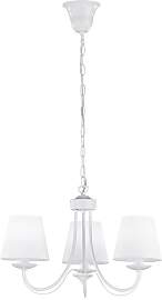 Kronleuchter Cortez in Weiß max. 28 Watt