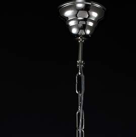 Kronleuchter EMPIRE CRYSTAL, altsilber, 62 cm