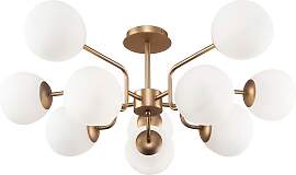 Kronleuchter Erich Messingfarben max. 40 Watt
