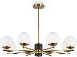 Kronleuchter Marble Messingfarben max. 60 Watt