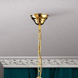 Kronleuchter MARIA THERESIA, 10-flammig, Gold