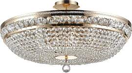 Kronleuchter Ottilia Goldfarben max. 60 Watt