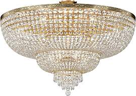Kronleuchter Palace Goldfarben max. 60 Watt
