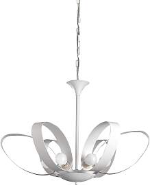 Kronleuchter Serena Weiß max. 6 Watt