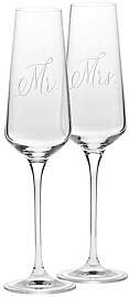 Krosno Champagnergläser Mr & Mrs 2er Set 180