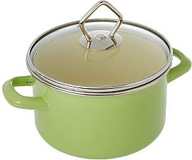 Krüger Fleischtopf Juist 16 cm, Emaille,